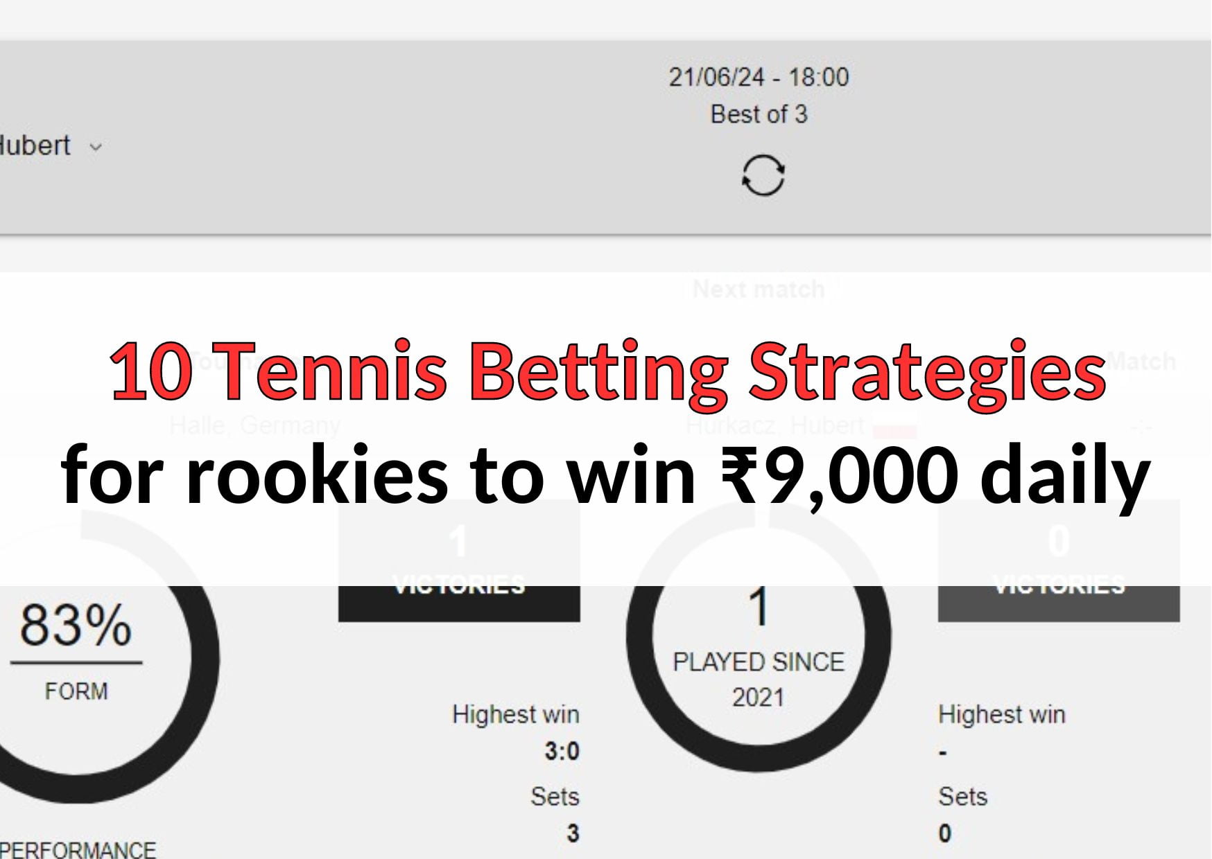 เ ปลี่ยน เทนนิส เบทติ้ง สแต็คชั่น สําหรับมือใหม่ที่จะชนะ ₹ FC1 BA1 day